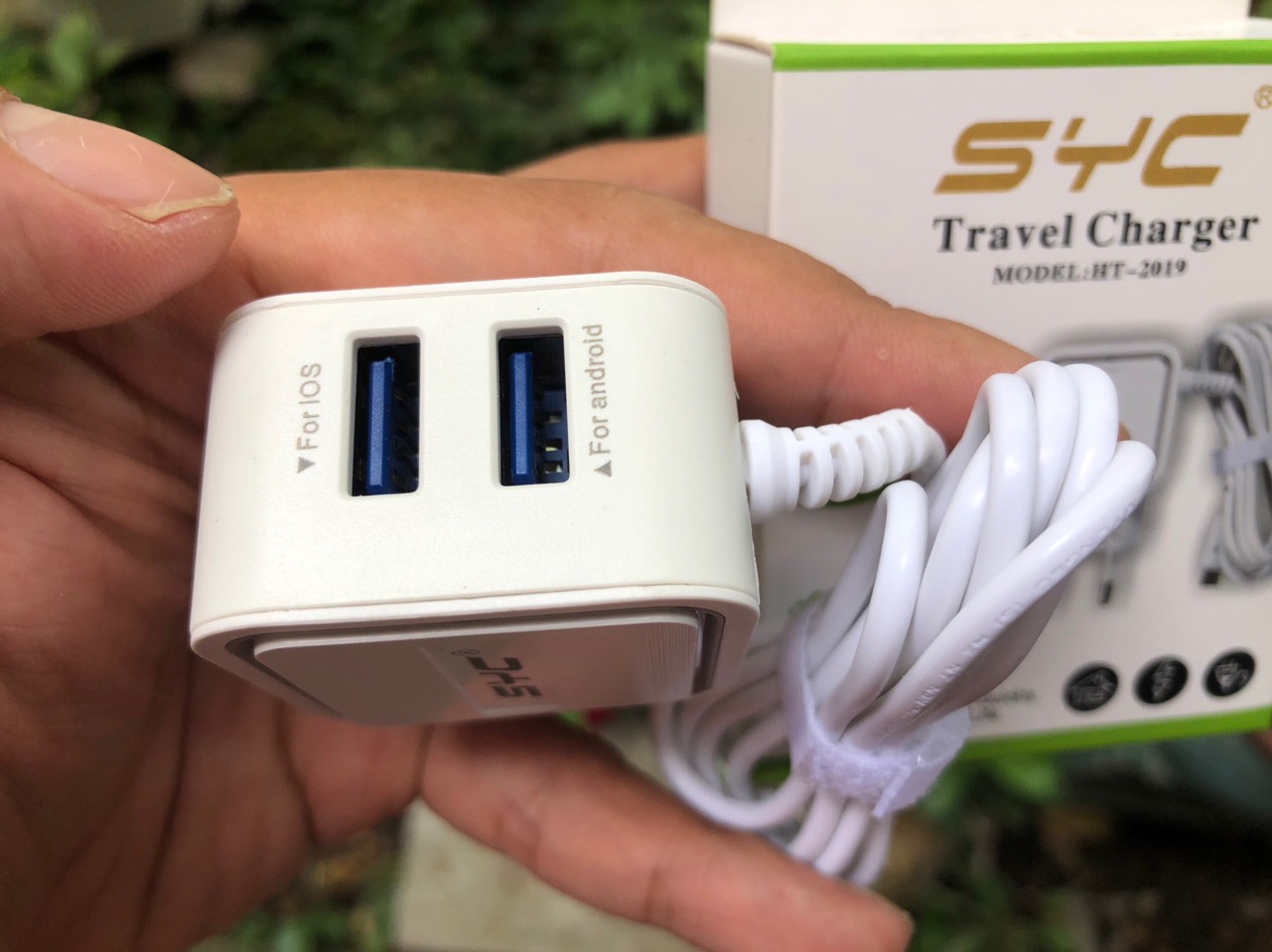 [SE34.5] Sạc Kèm Dây Micro xịn chuẩn 2.4A SYC 2019 mã