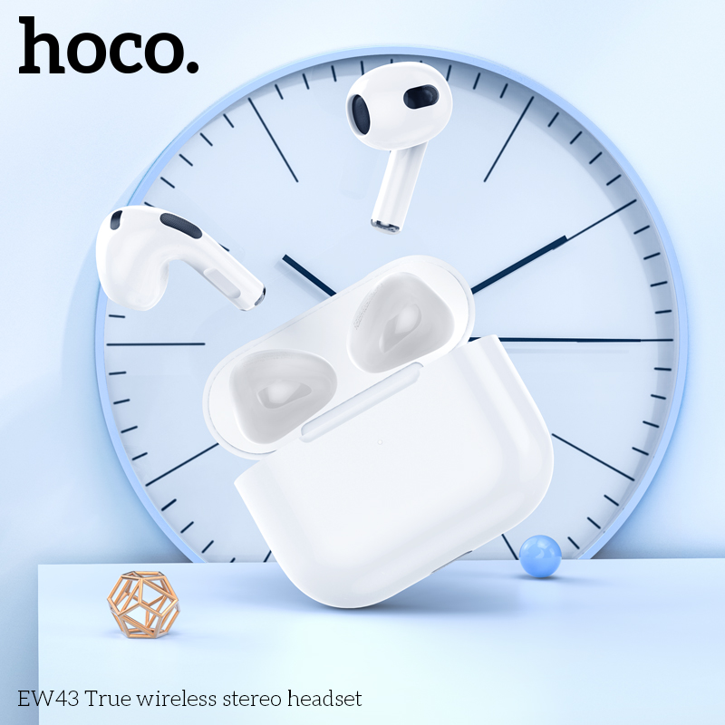[SE180]Tai nghe bluetooth truewireless hoco EW43 40mAh/300mAh