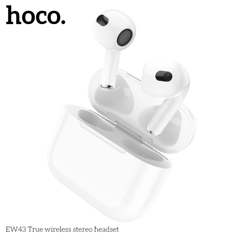 [SE180]Tai nghe bluetooth truewireless hoco EW43 40mAh/300mAh