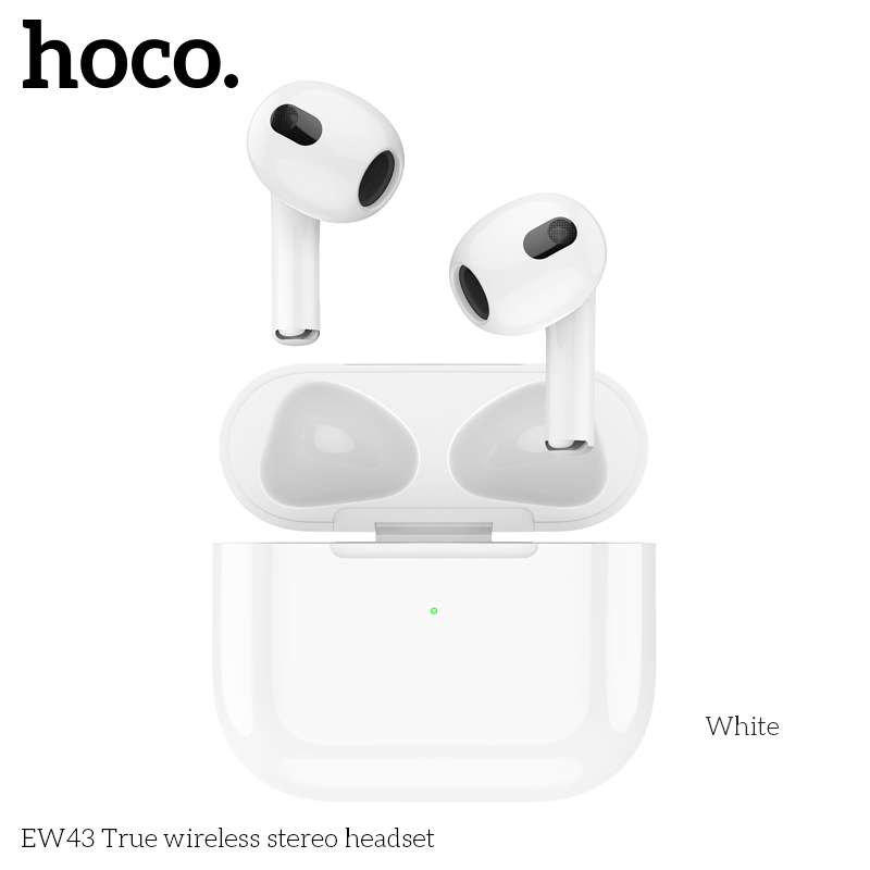 [SE180]Tai nghe bluetooth truewireless hoco EW43 40mAh/300mAh