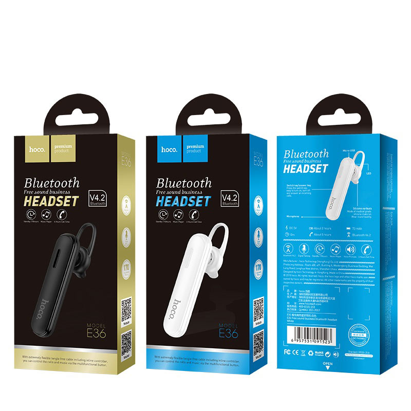 [SE79]Tai nghe một bên Bluetooth Hoco E36