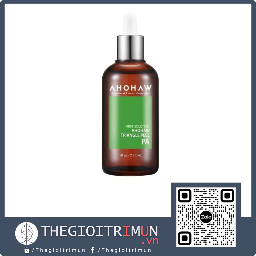 Ahohaw Triangle Peel da PA - Dành cho da khô - 80ml