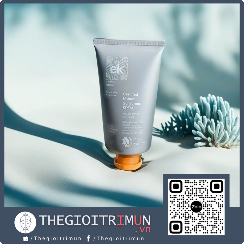 Kem chống nắng hữu cơ EK Kawakawa Sunscreen SPF50 150g