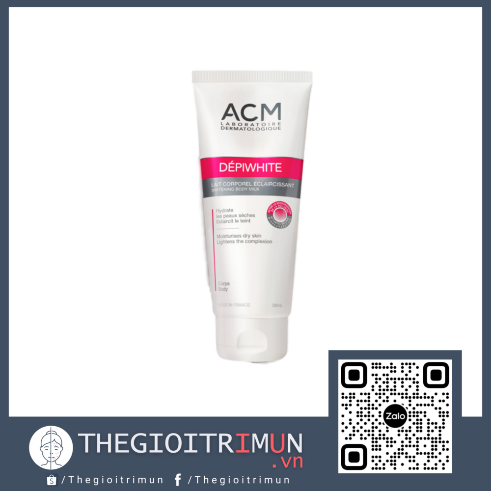Sữa Dưỡng Thể Làm Trắng Sáng Da ACM Depiwhite Whitening Body Milk 200ml