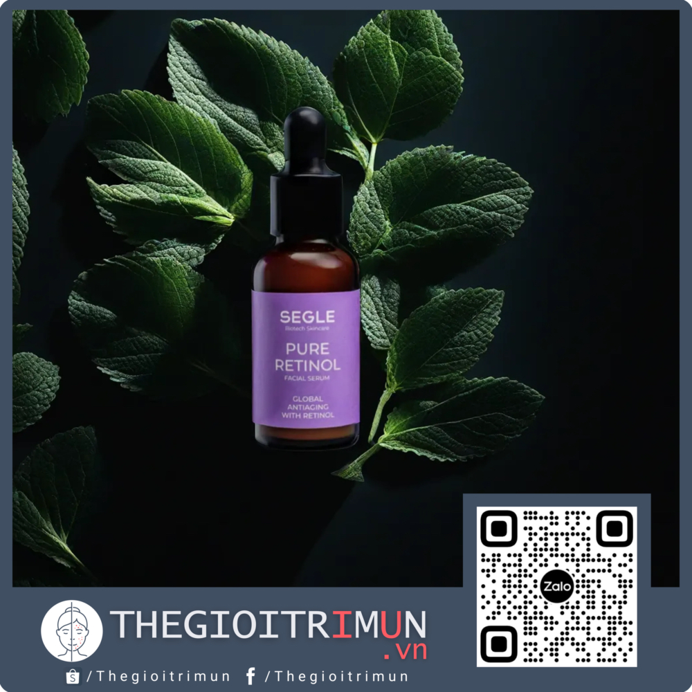 Pure Retinol Serum - Serum Retinol Tinh Khiết Tái Tạo Da Sau Mụn Và Ngăn Ngừa Các Dấu Hiệu Lão Hóa