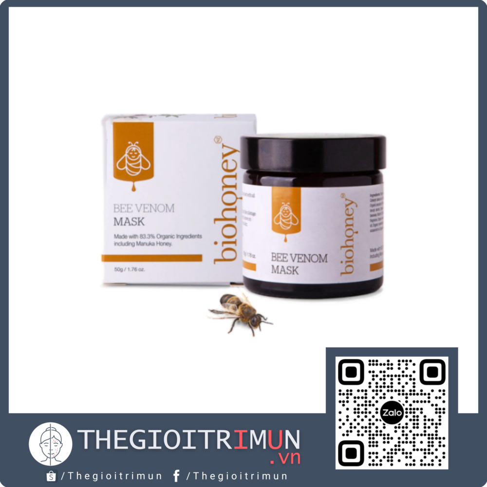 Mặt Nạ Nọc Ong Biohoney Bee Venom Mask 50g
