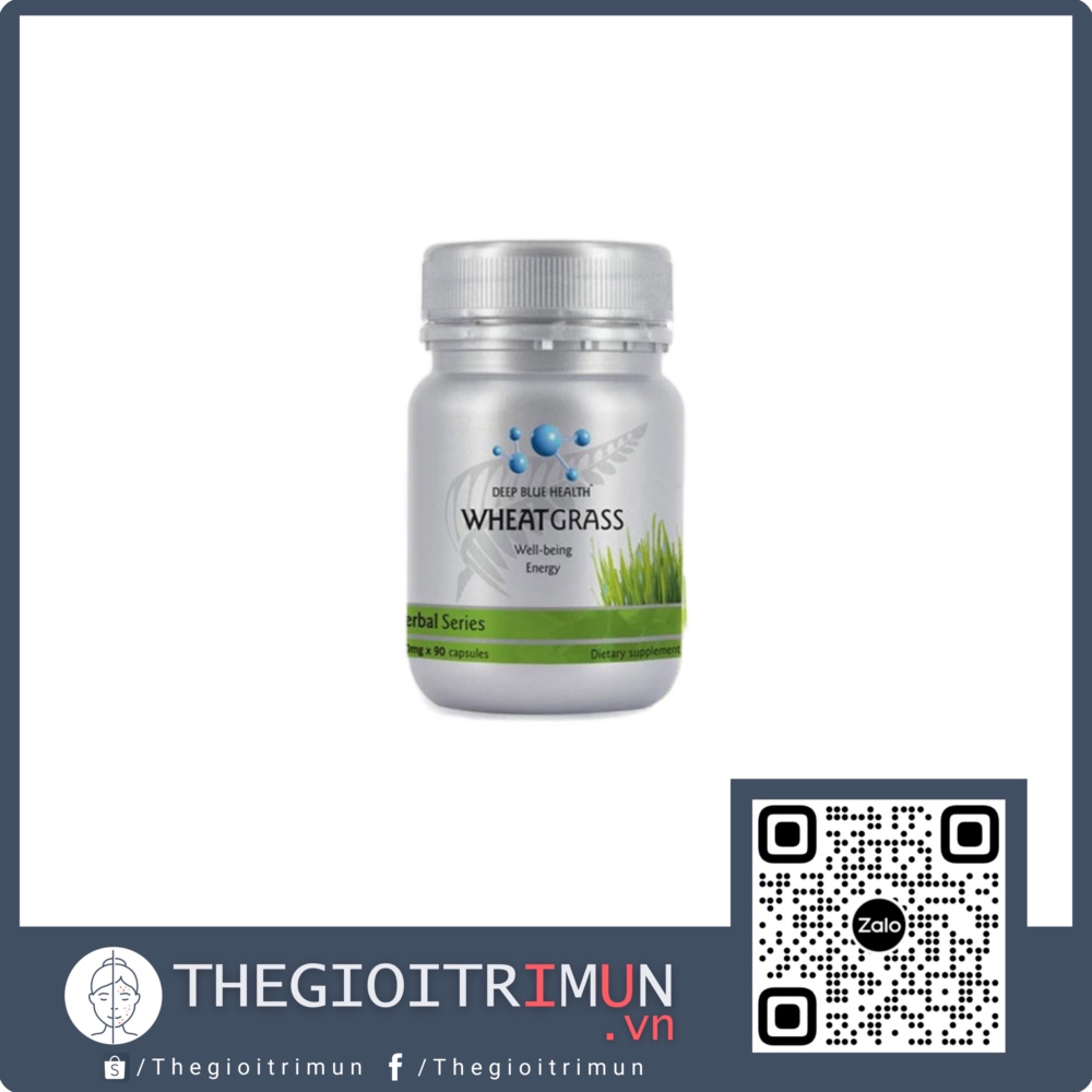 Viên uống bổ sung khoáng chất Deep Blue Health Wheat Grass