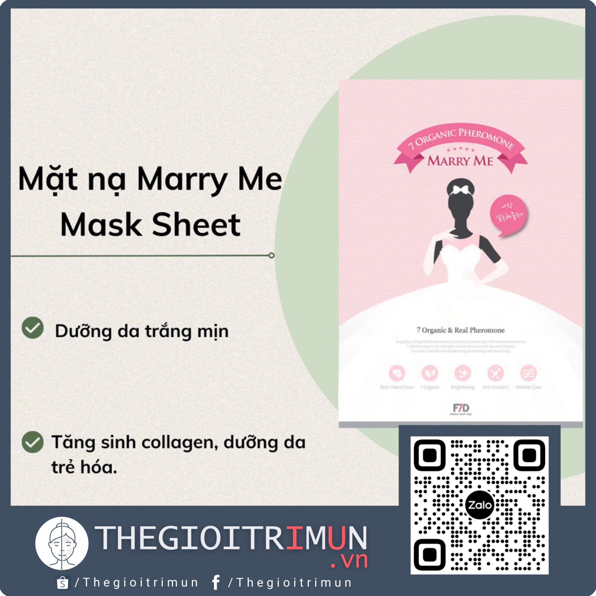 Mặt Nạ Cô Dâu Marry Me Korea