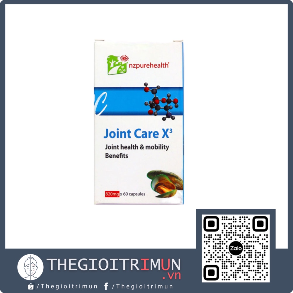 Viên Bổ Xương Khớp NZPurehealth Joint Care X3 (60 viên)