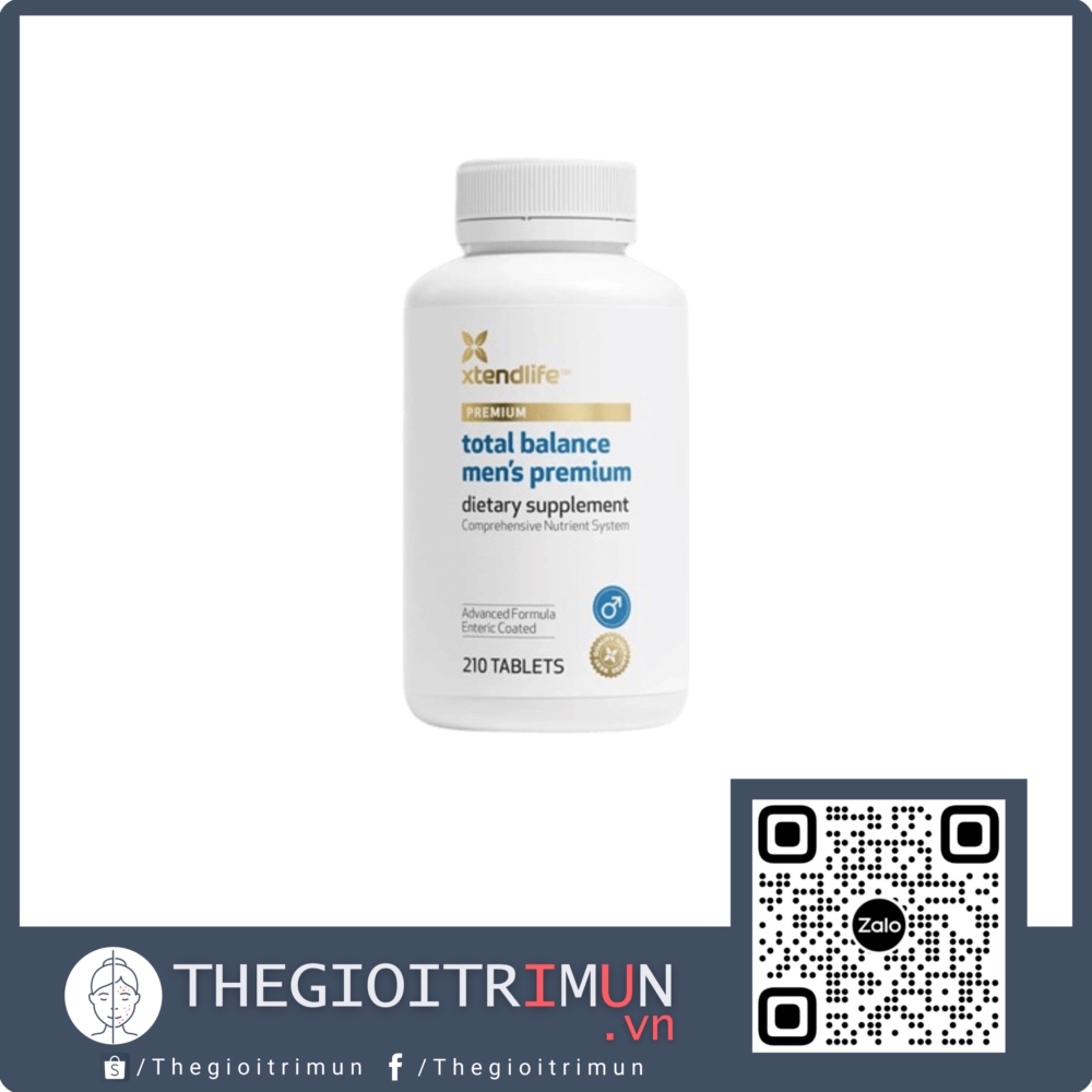 Viên bổ sung vitamin nâng cao dành cho nam giới Xtend-Life Total Balance Men’s Premium (210 viên)