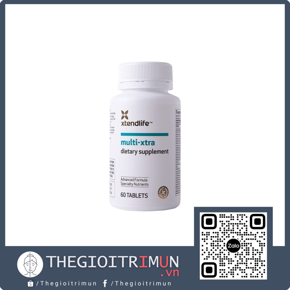 Vitamin tổng hợp cho gia đình Xtend-Life Multi Extra (60 viên)