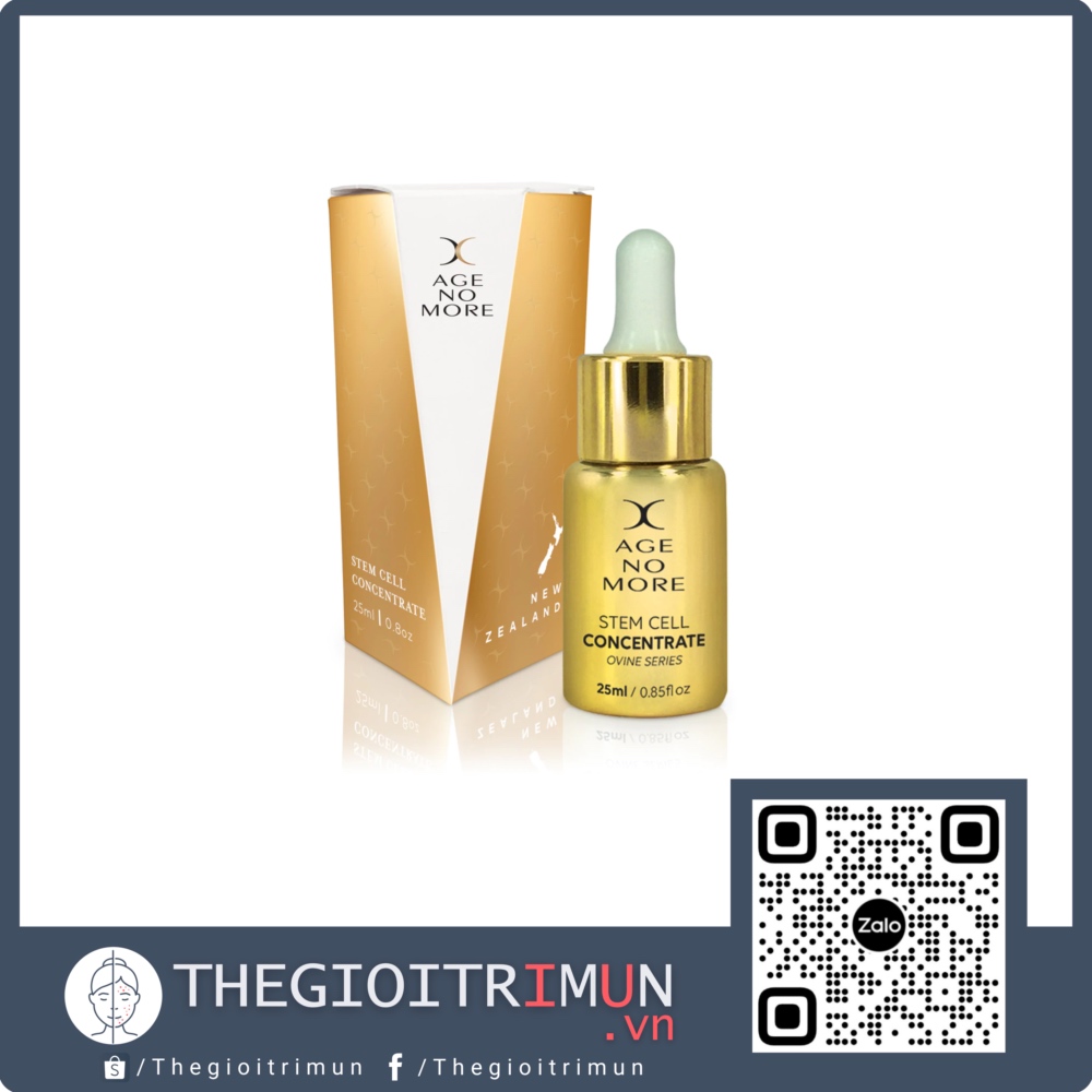 Tinh chất tế bào gốc nhau thai cừu Age No More Stem Cell Concentrate (25ml)