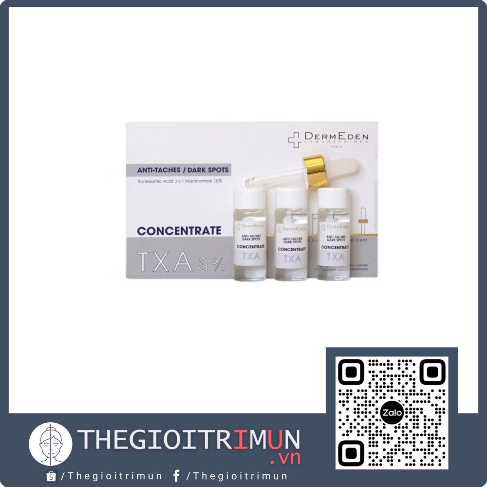 Tinh chất trị nám, giảm tàn nhang DermEden Concentrate Anti-Taches Dark Spots