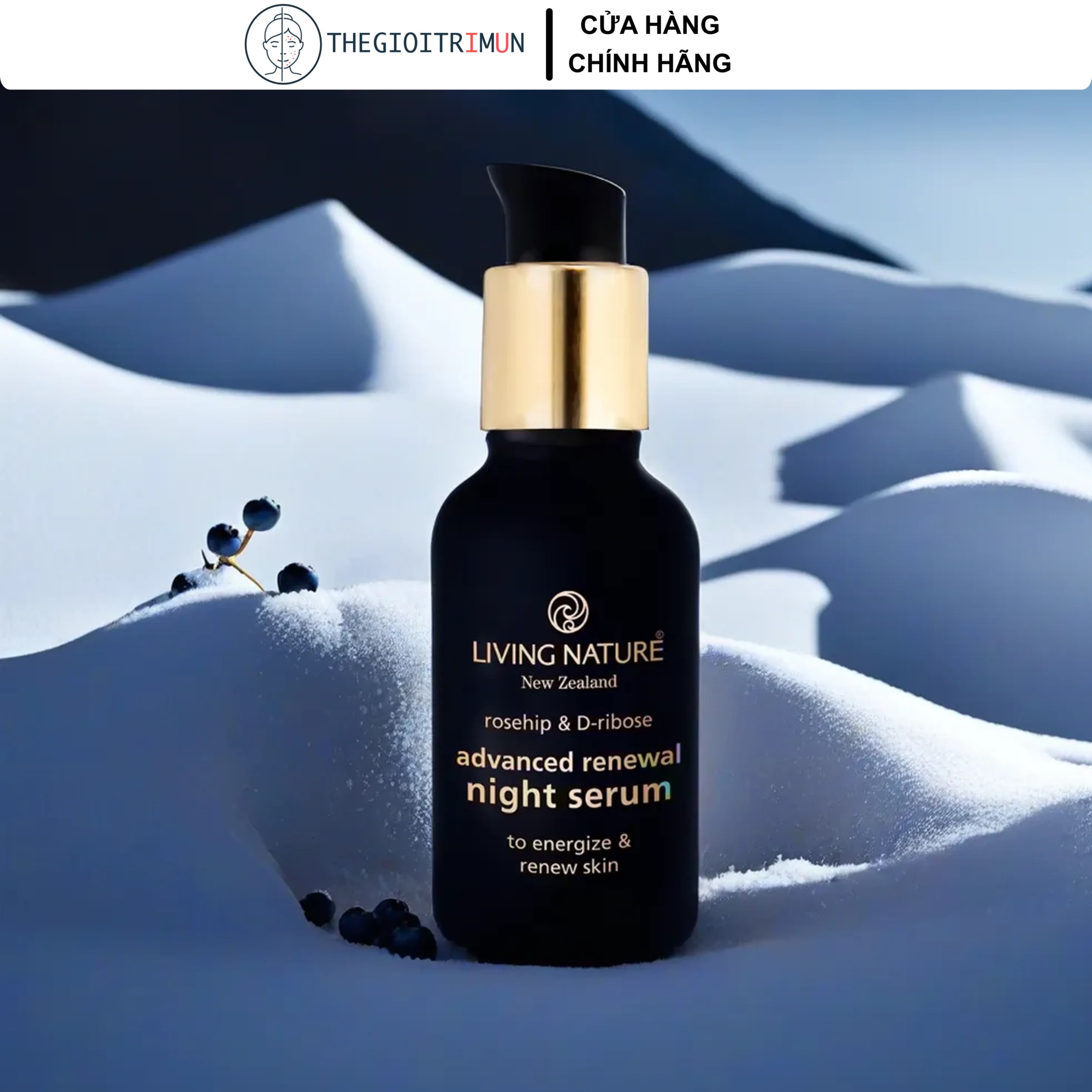 Serum dưỡng da ban đêm Living Nature Advanced Renewal Night Serum 30ml