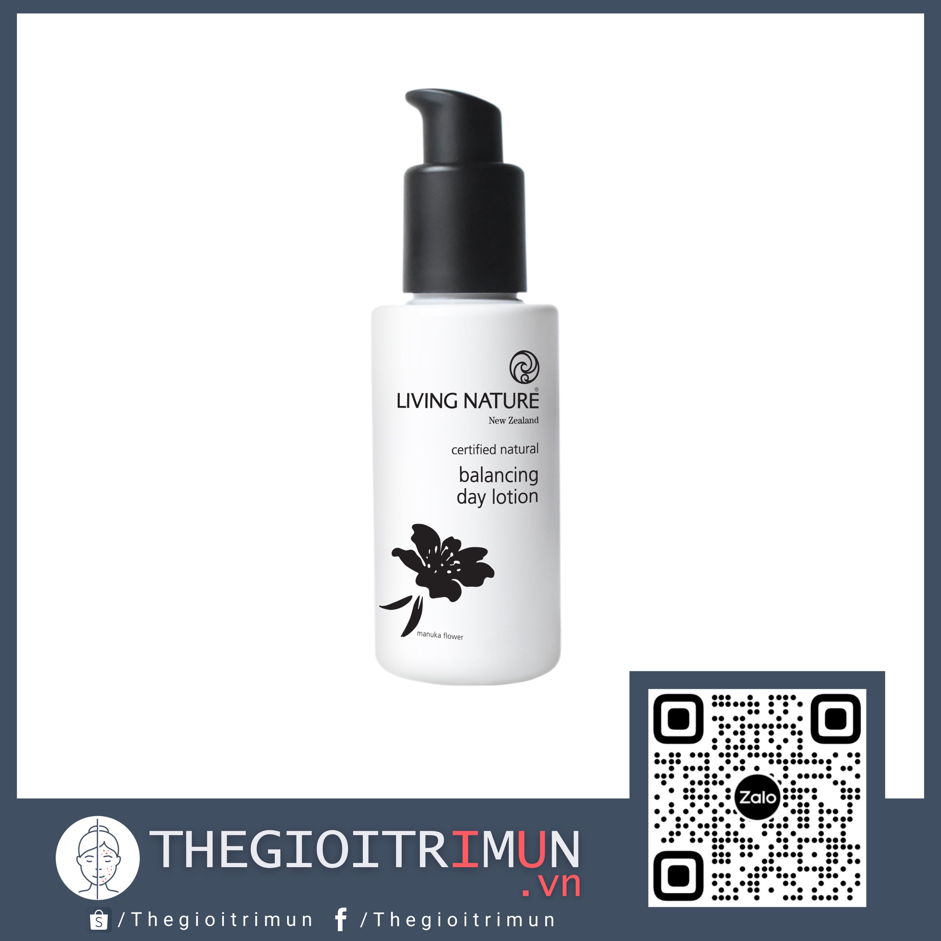 Lotion dưỡng ẩm Living Nature Balancing Day Lotion 60ml