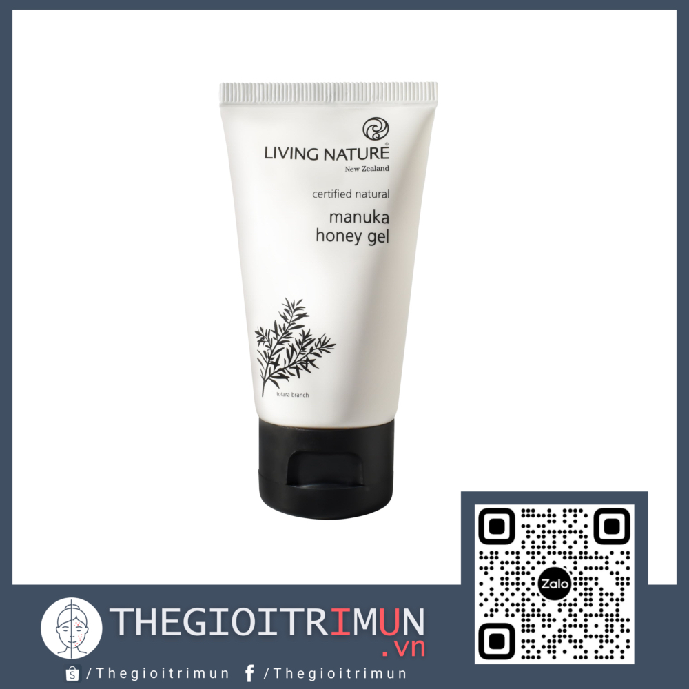 Gel trị mụn Living Nature Manuka Honey Gel 50ml