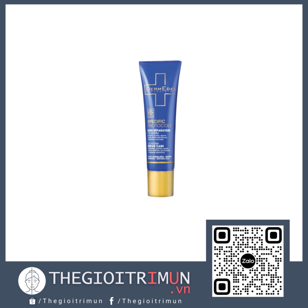 Kem dưỡng phục hồi da DermEden Specific Protocole Cicaderm Repair Care (30ml)