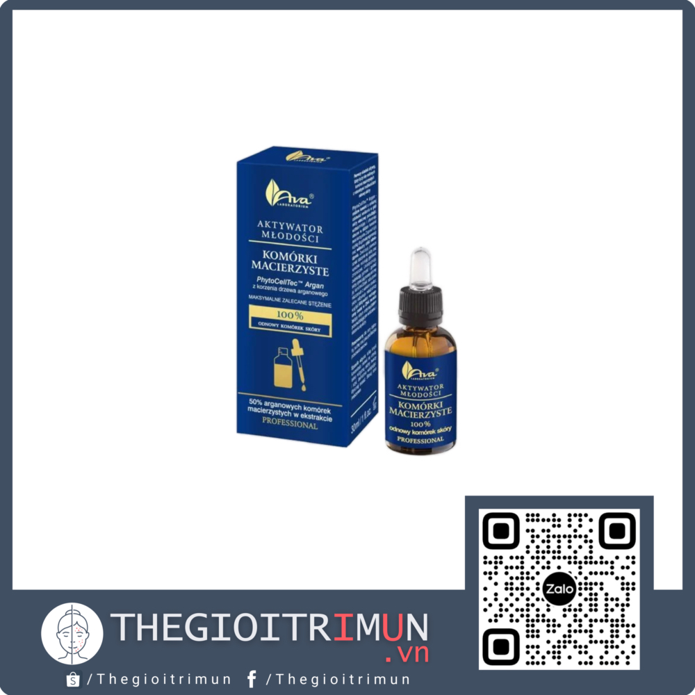 Serum Tế Bào Gốc Ava Youth Activator Argan Stem Cells 30ml