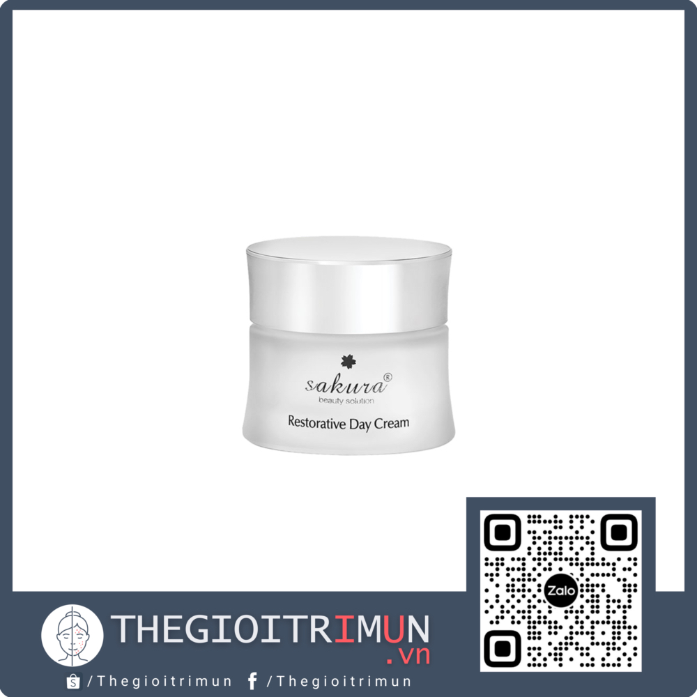 Sakura Restorative Day Cream - Kem dưỡng chống lão hóa ban ngày đến từ Nhật Bản