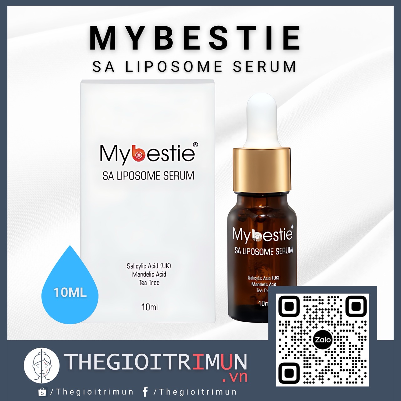 Chấm mụn Mybestie SA liposome
