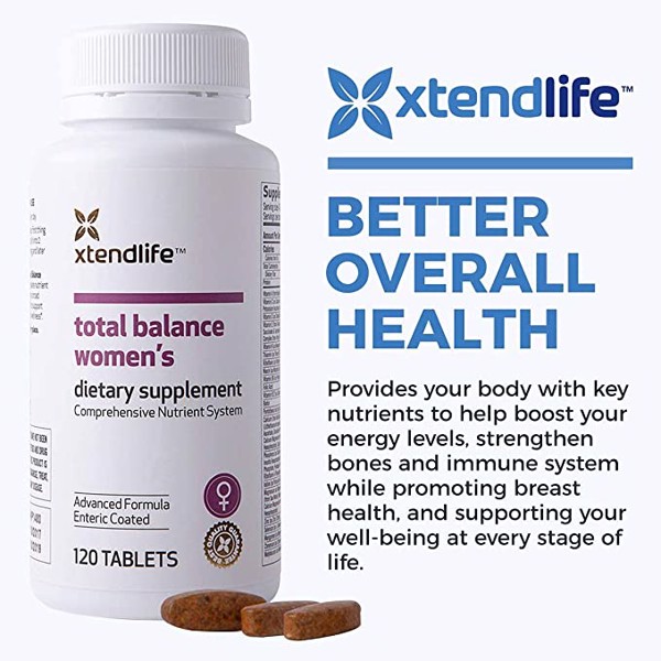 Viên Uống Vitamin Tổng Hợp Cho Phụ Nữ Xtend-Life Total Balance Women’s