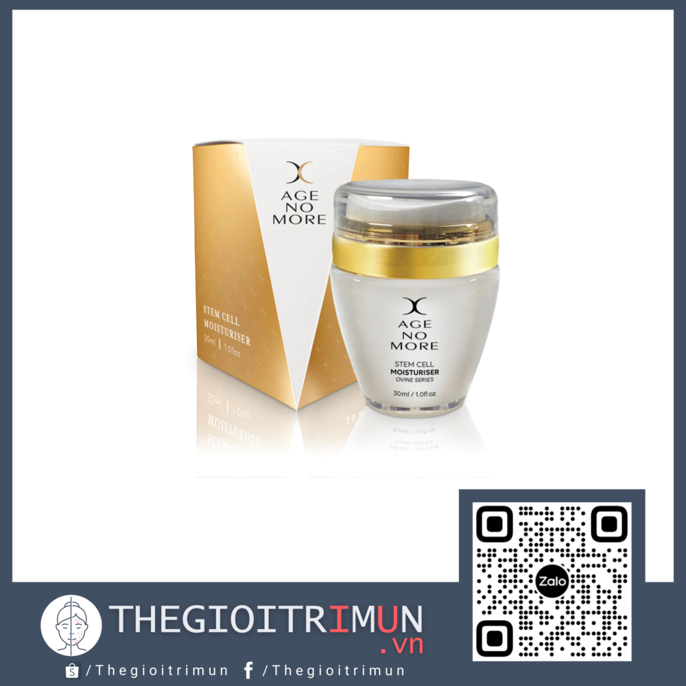 Kem dưỡng ẩm tế bào gốc nhau thai cừu Age No More Stem Cell Moisturizer (30ml)