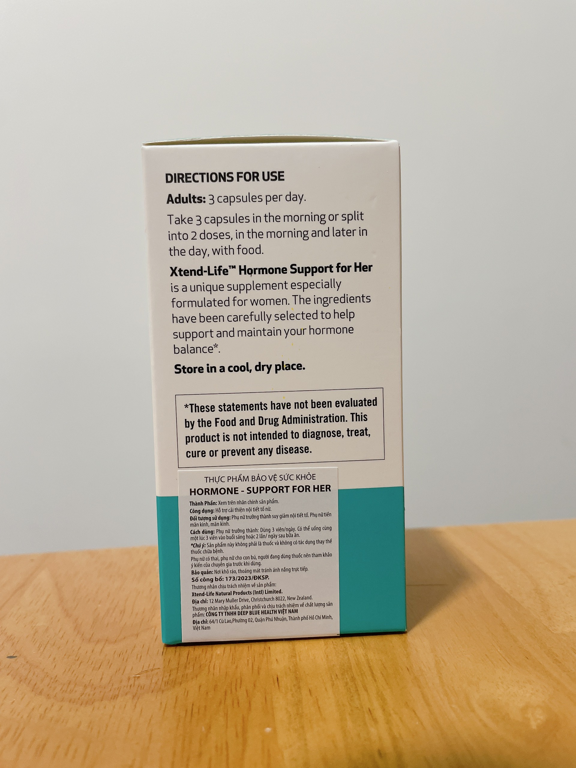 Viên Uống Tăng Nội Tiết Tố Nữ Hormone Support For Her Xtend-Life (90 Viên)