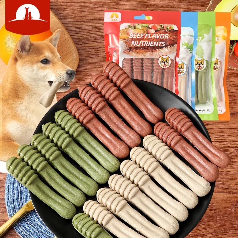 TAOTAOPETS (90g) Bánh Thưởng Snack Thưởng - Bánh Thưởng Xương Bàn Chải Gặm Sạch Răng Thơm Miệng