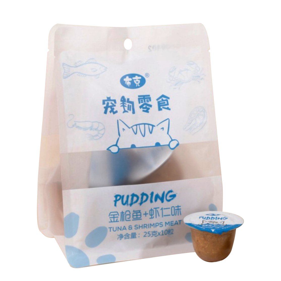 BOOKER (Viên 25g) Pate Cho Mèo - Súp Thưởng Pudding Vỗ Béo Cho Mèo Cưng