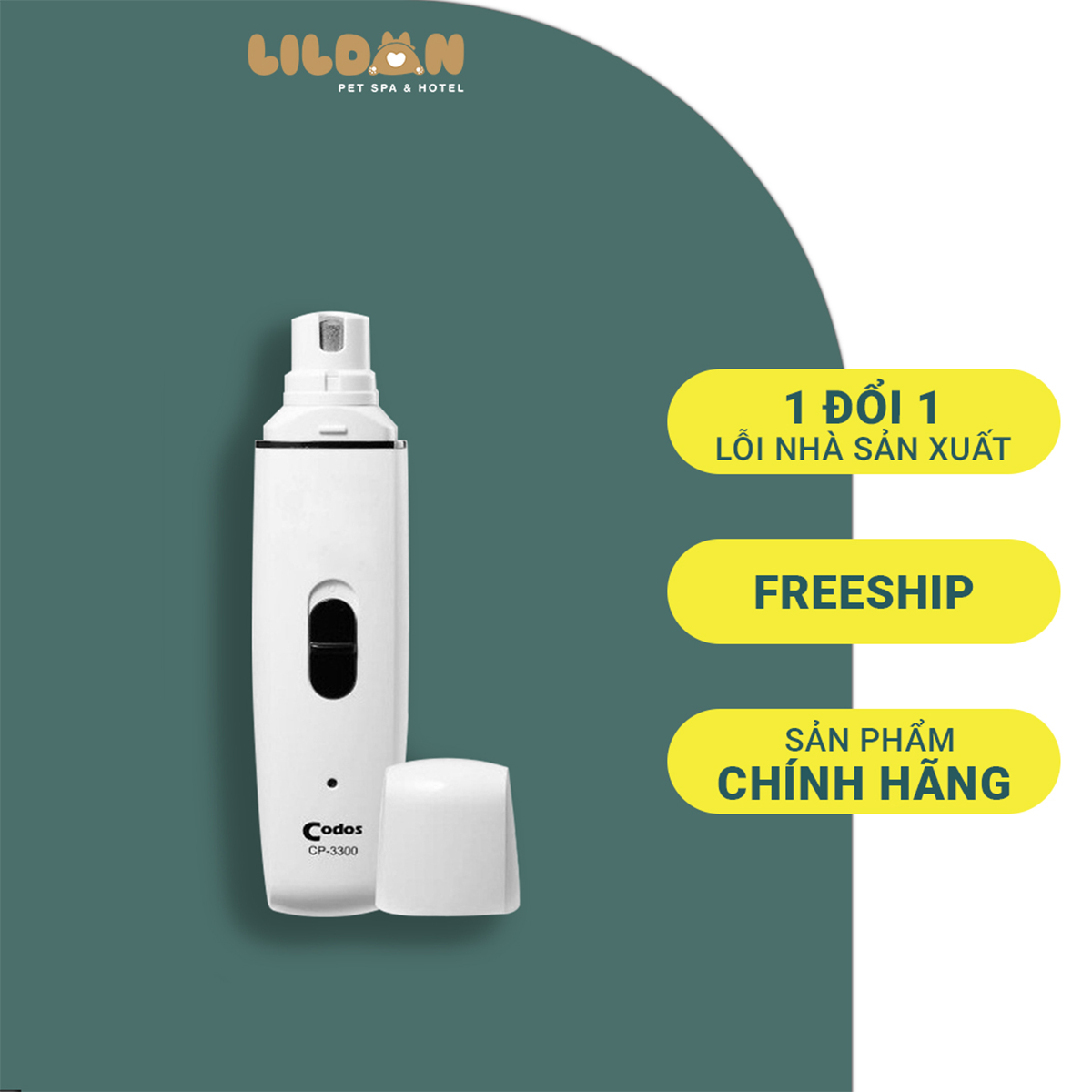 CODOS Dụng Cụ Spa, Groom - Máy Mài Móng Cho Chó Mèo CP-3300