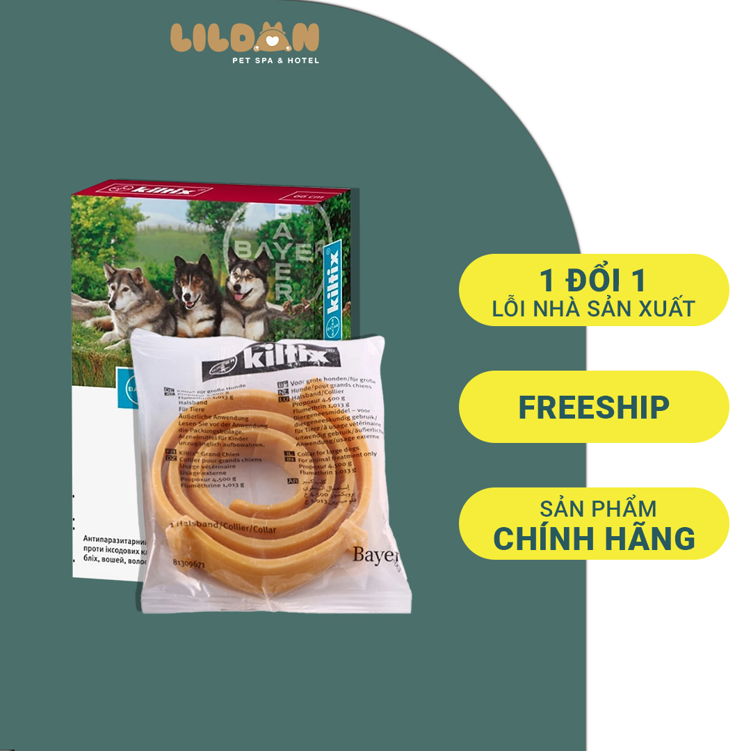 KILTIX Vòng Đeo Cổ Chóng Ve Rận