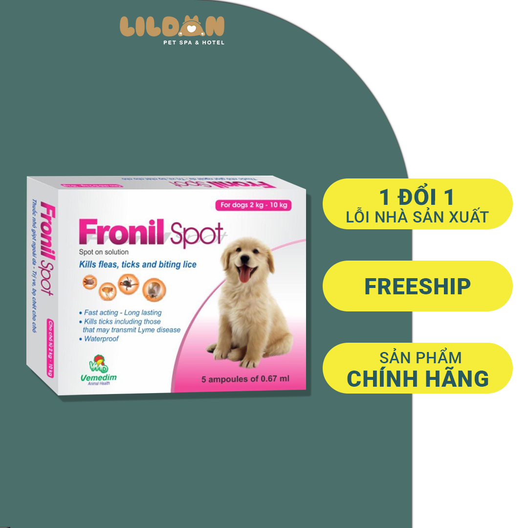 FRONIL SPOT Ống Nhỏ Gáy Trị Ve Rận