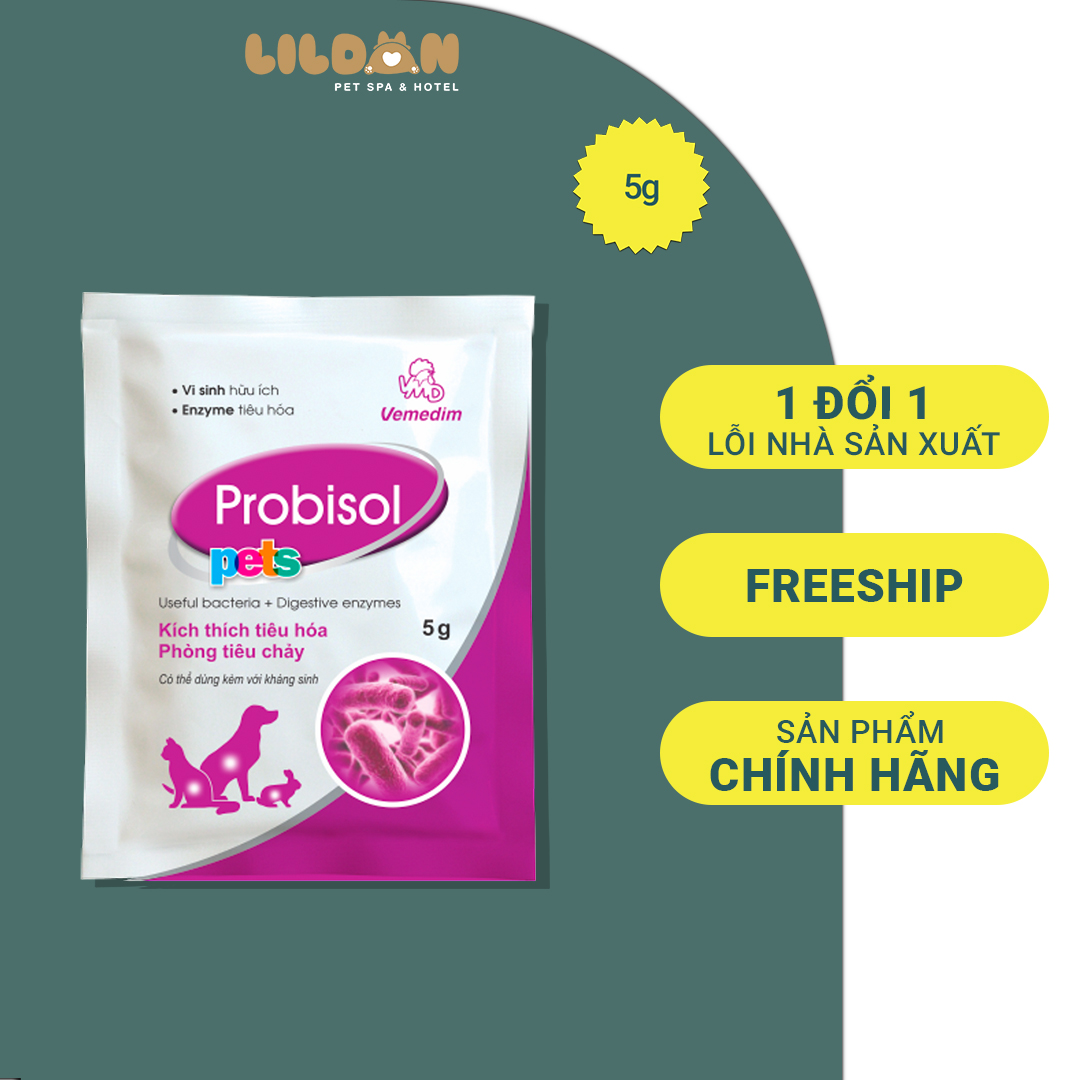 Vemedim PROBISOL PETS - MEN TIÊU HÓA CHO CHÓ, MÈO