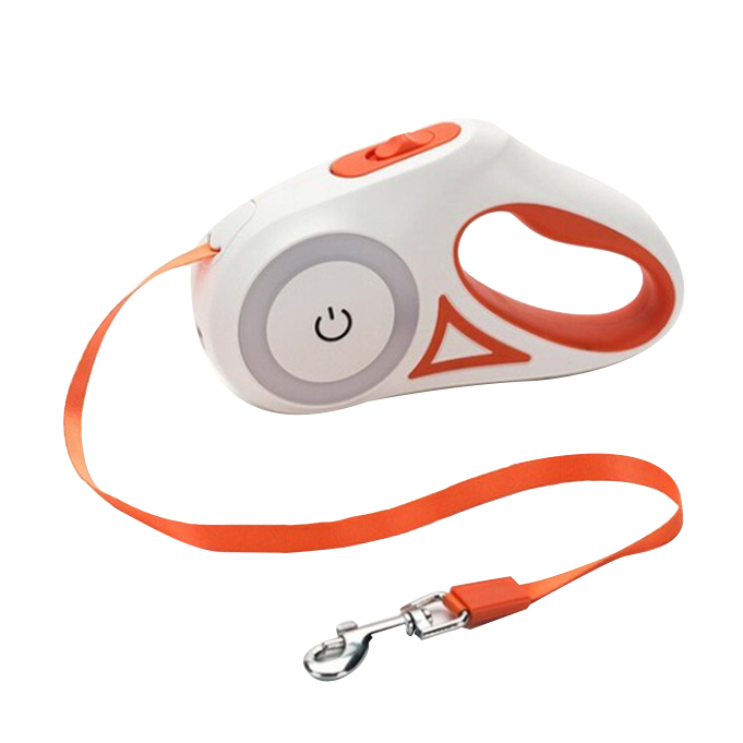 Dây Dẫn Chó Mèo - Dây Dắt Thú Cưng Tự Động Rút Lại Được, Có Đèn LED Phát Sáng Trong Đêm