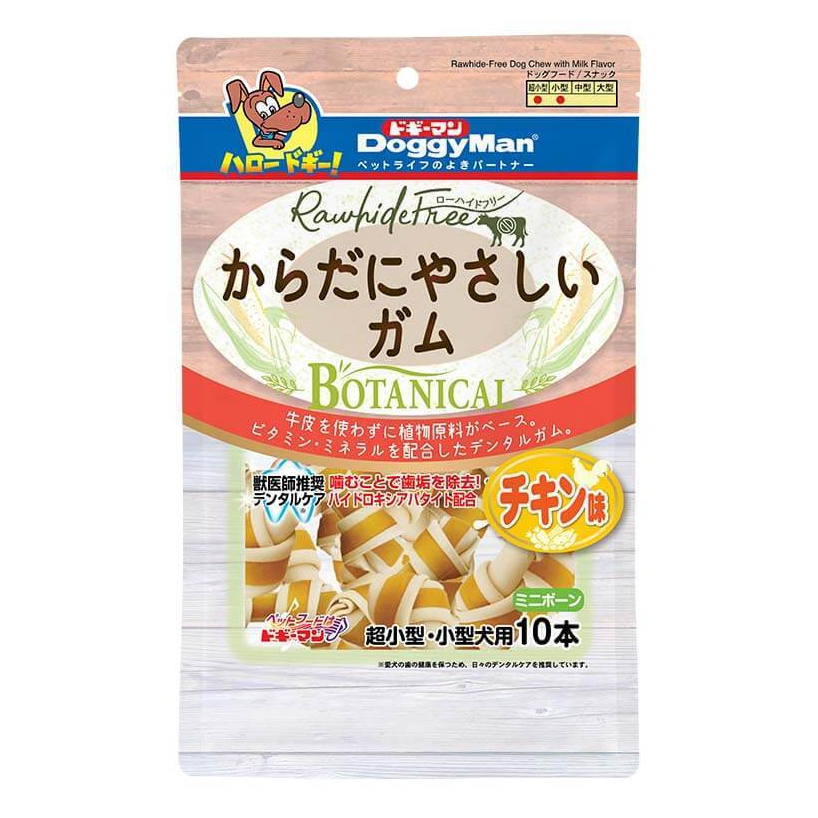 DOGGY MAN Bánh Thưởng Cho Chó - Xương Nơ Hương Gà