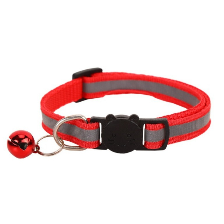 Phụ Kiện Chó Mèo - Vòng Cổ Nhiều Màu Cho Chó Mèo Kèm Chuông