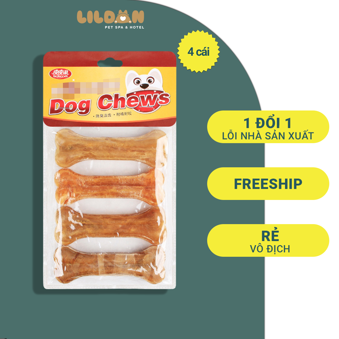 TAOTAOPETS Bánh Thưởng Snack Thưởng - Xương Gặm Sạch Răng Cho Chó Làm Từ Da Bò