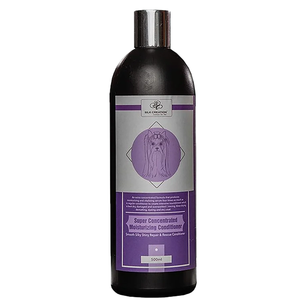 SILK CREATION 500ml Dầu gội, xã chuyên dưỡng lông phồng và mượt dành cho thú cưng - Hàng nhập khẩu