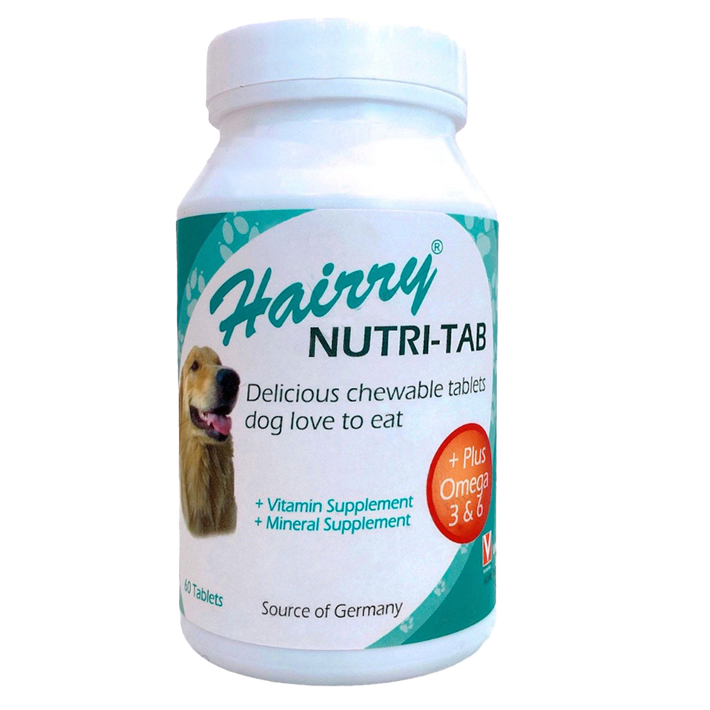 NUTRI TAB Thực Phẩm Bổ Sung Vitamin và Khoáng Chất Cho Chó Mèo