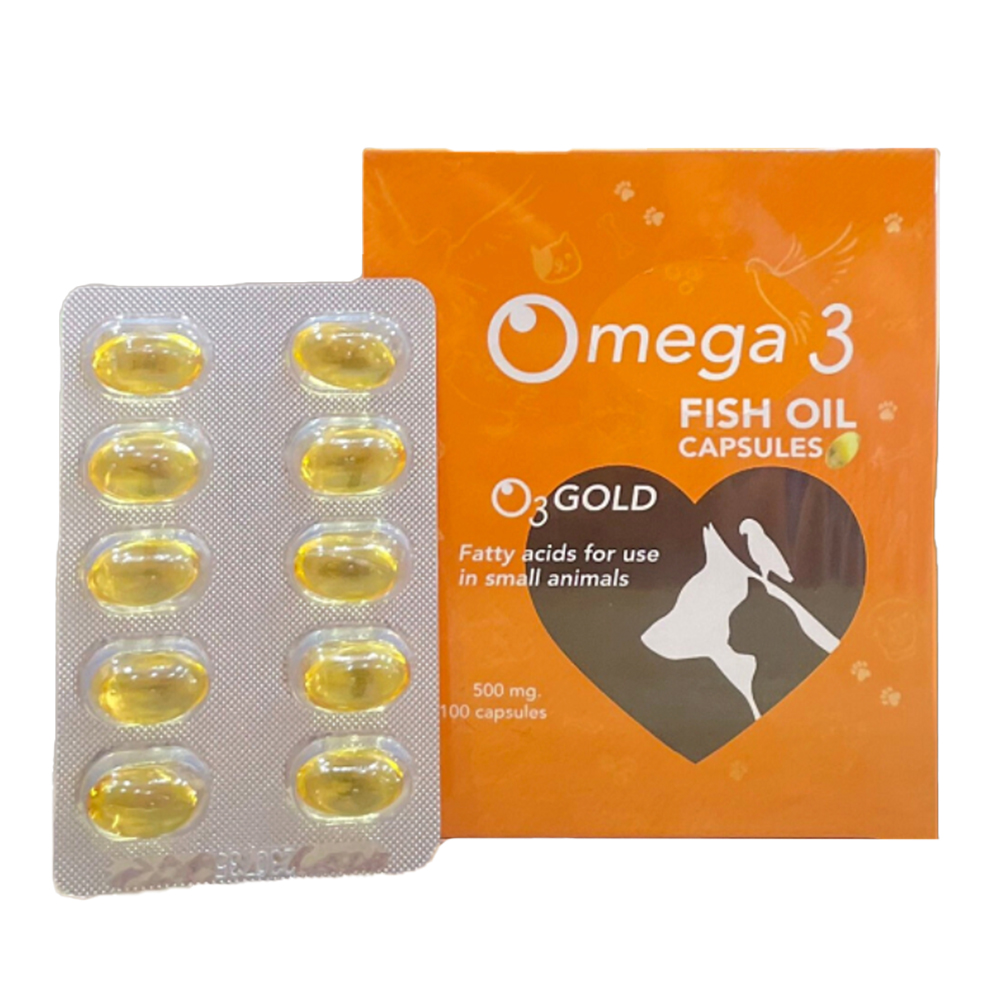 Omega 3 - Viên Dầu Cá Cho Chó Mèo (Vỉ 10 Viên)