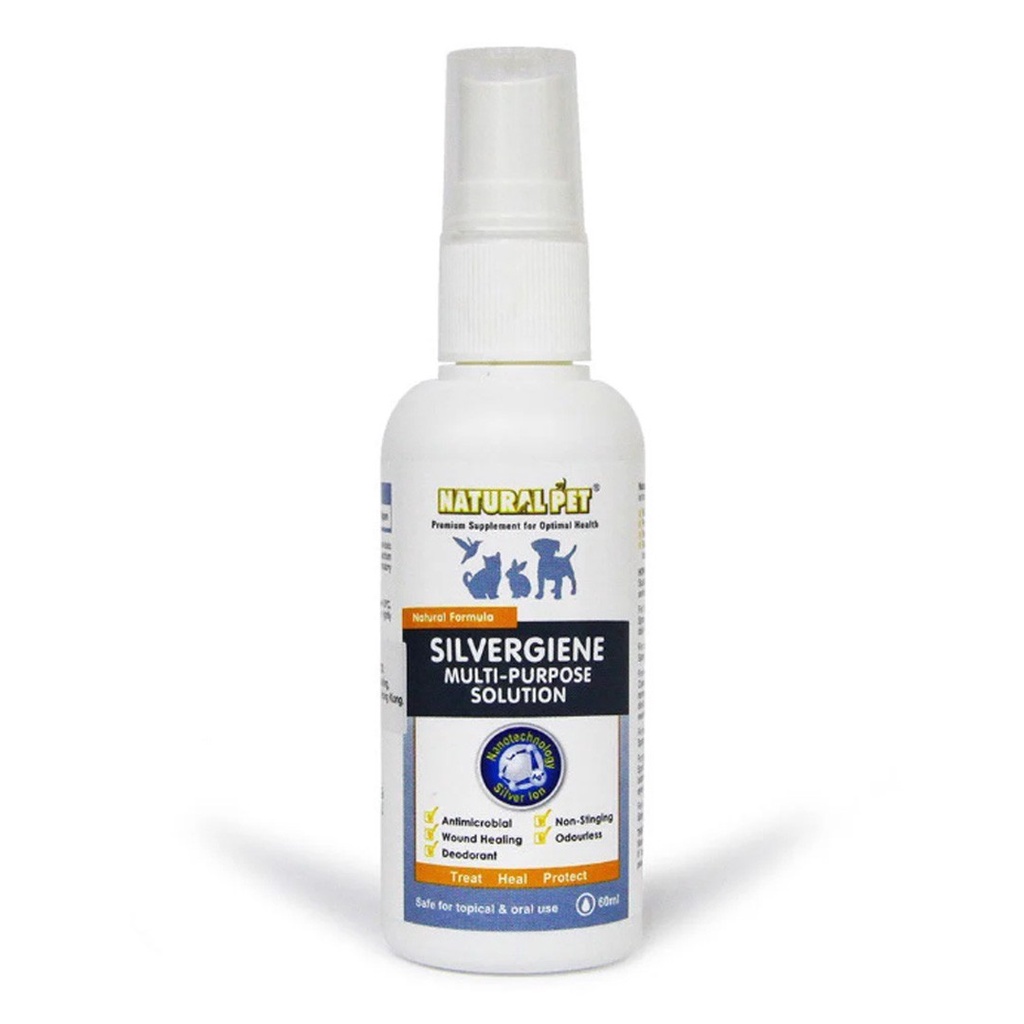 SILVERGIENE Chai Xịt Nano Kháng Khuẩn Đa Năng Cho Chó Mèo