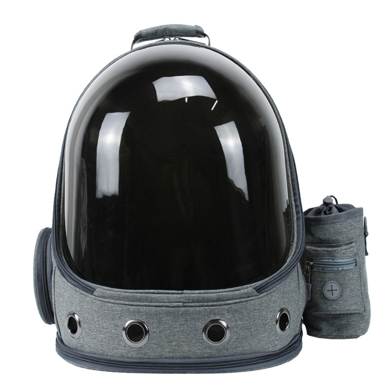 Balo Vận Chuyển Chó Mèo Phi Hành Gia Trong Suốt, Kính Chống Nắng