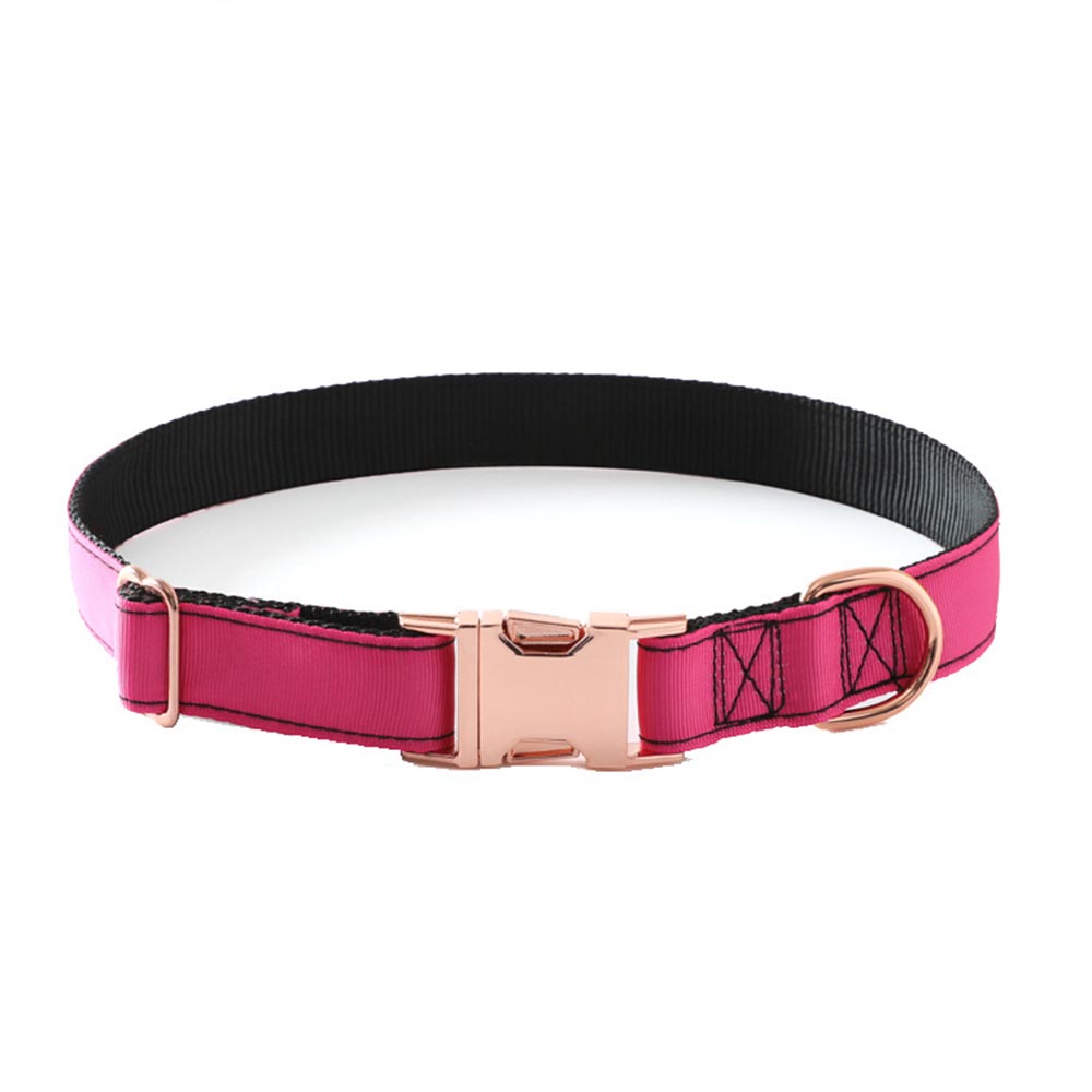 Phụ Kiện Chó Mèo - Vòng Cổ Nhiều Màu Cho Chó Mèo, Khóa Bằng Thép Không Gỉ