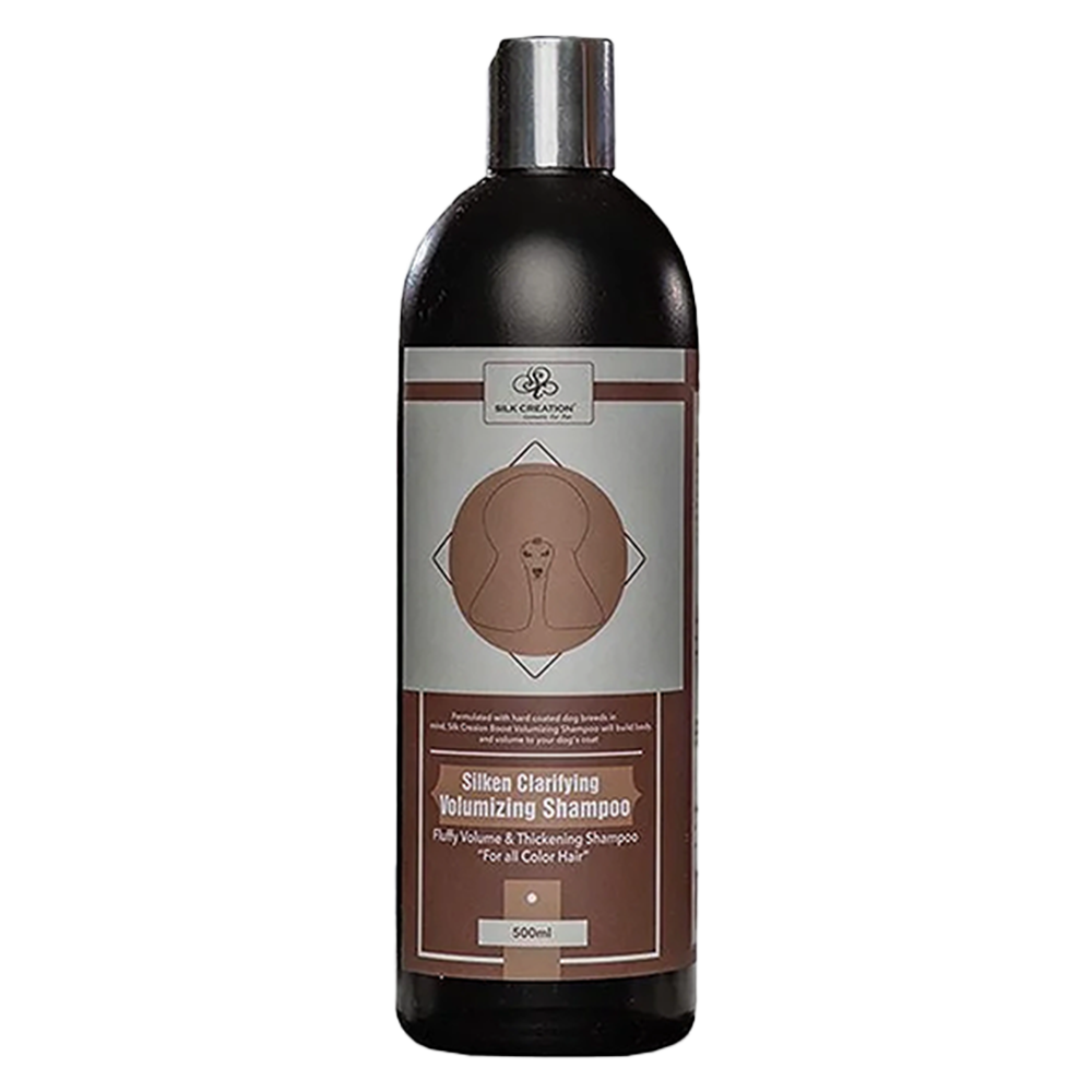 SILK CREATION 500ml Dầu gội, xã chuyên dưỡng lông phồng và mượt dành cho thú cưng - Hàng nhập khẩu