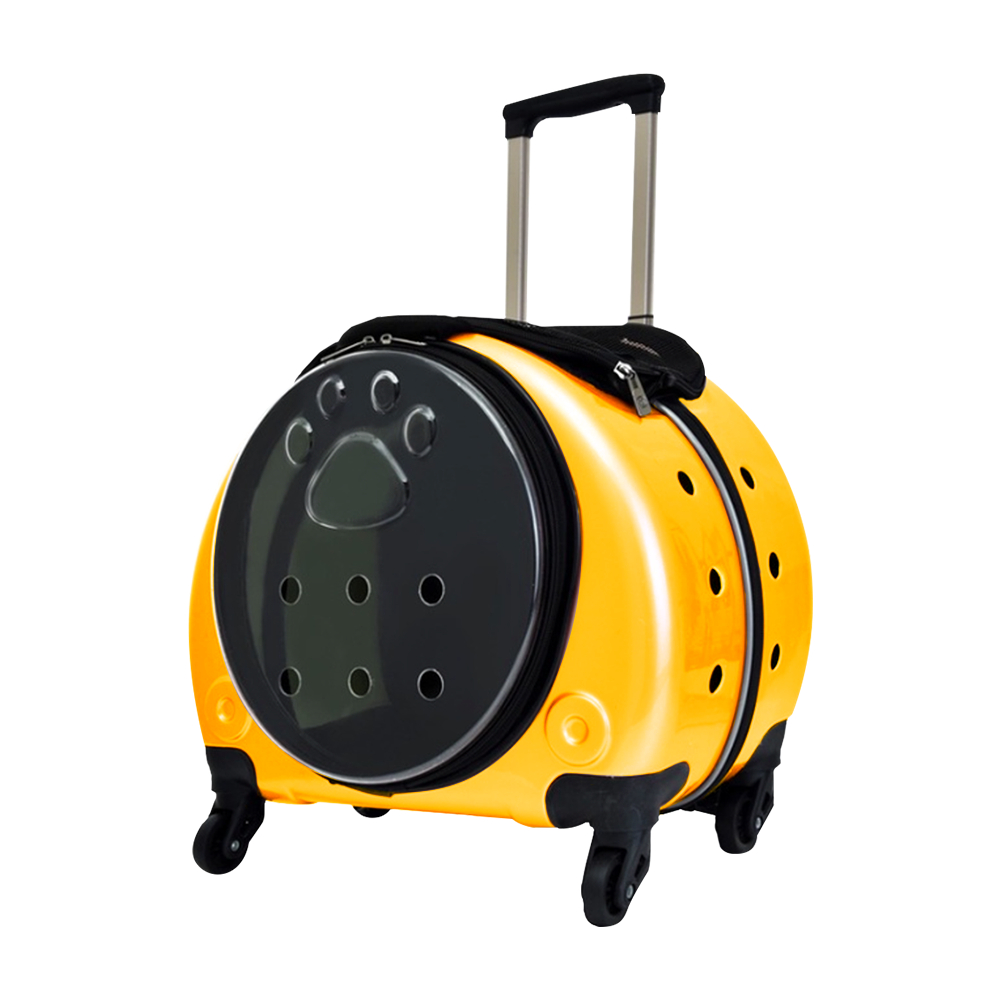 Balo, Vali Vận Chuyển Chó Mèo Có Bánh Xe Kéo Tiện Lợi, Hàng Cao Cấp