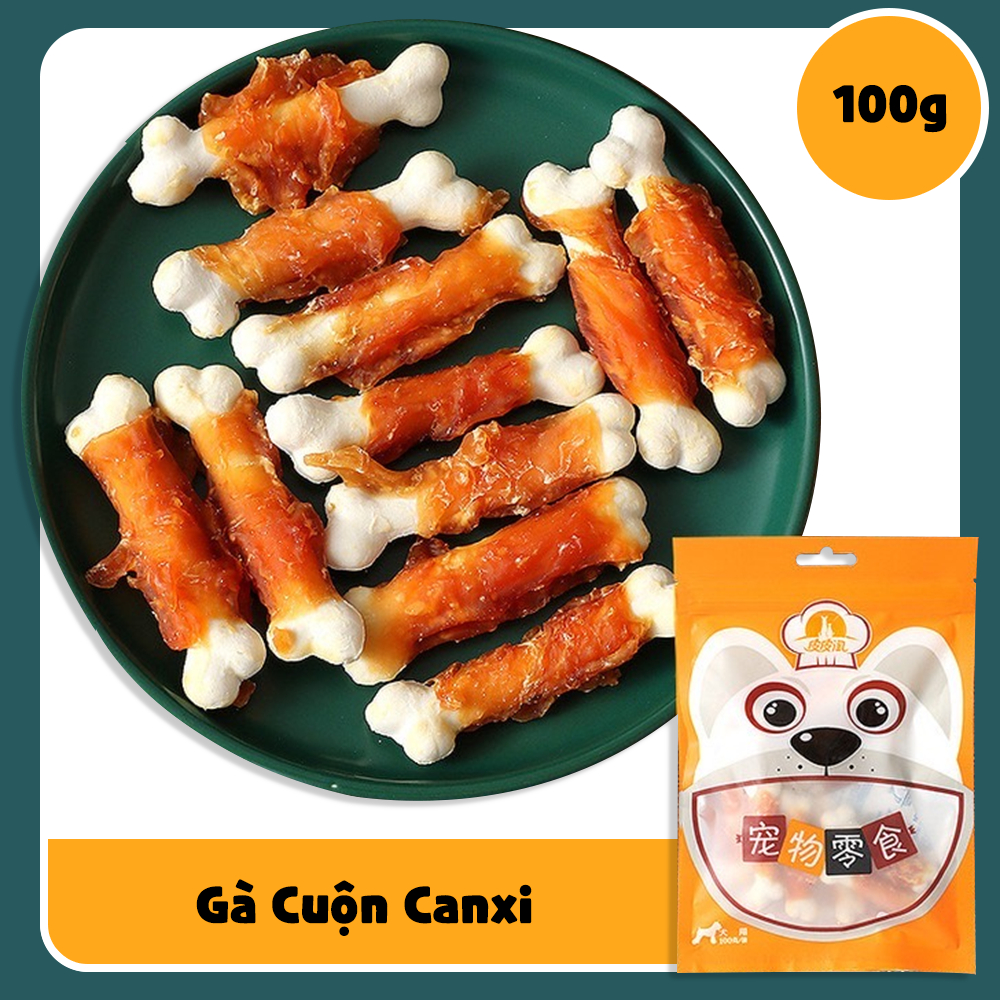 TAOTAOPETS (100g) Bánh Thưởng Snack Thưởng Cho Chó