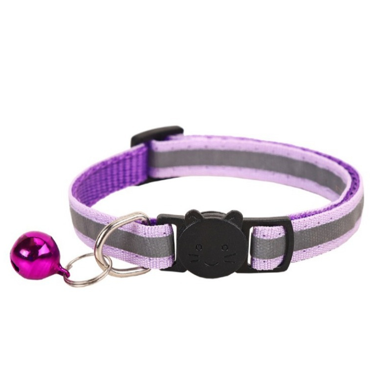 Phụ Kiện Chó Mèo - Vòng Cổ Nhiều Màu Cho Chó Mèo Kèm Chuông