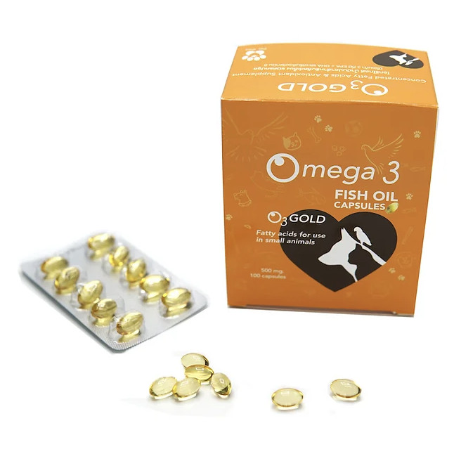 Omega 3 - Viên Dầu Cá Cho Chó Mèo (Vỉ 10 Viên)