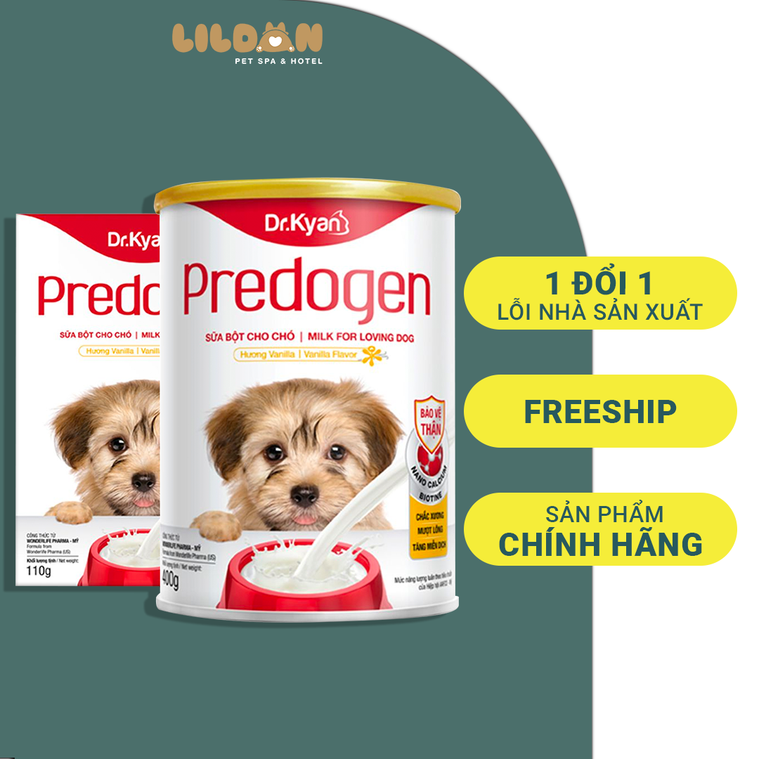 Dr.Kyan Predogen Sữa Bột Thay Thế Sữa Mẹ Dành Cho Chó Con