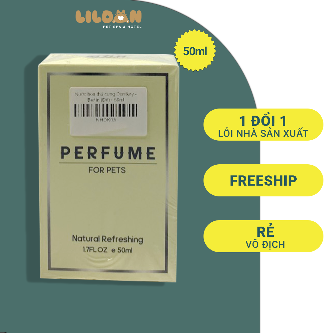 Nước Hoa DORRIKEY (50ml) Nước Hoa Cao Cấp Dành Cho Chó Mèo